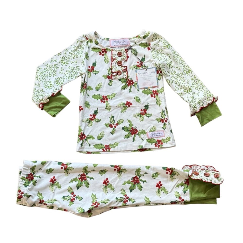NWT SweetHoney Holly 2 Piece Pajamas 3T